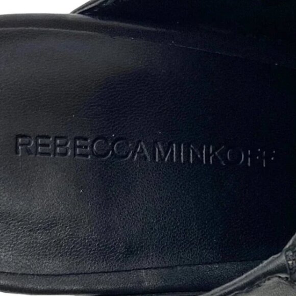 Rebecca Minkoff Aiden Leather Mules Booties- Size 11 - Picture 8 of 9